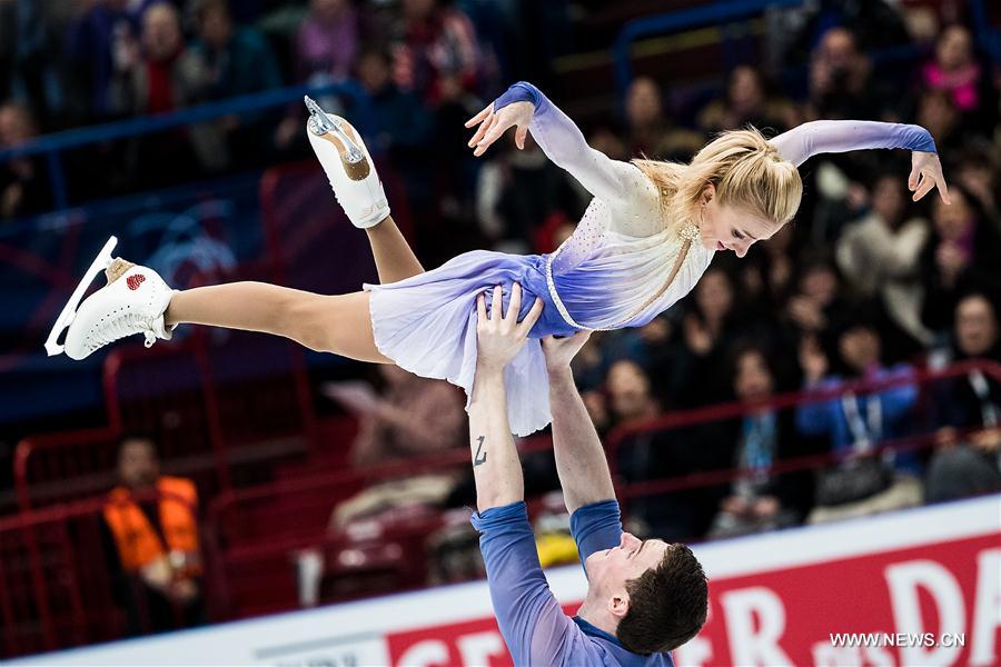 (SP)ITALY-MILAN-FIGURE SKATING-ISU WORLD CHAMPIONSHIPS