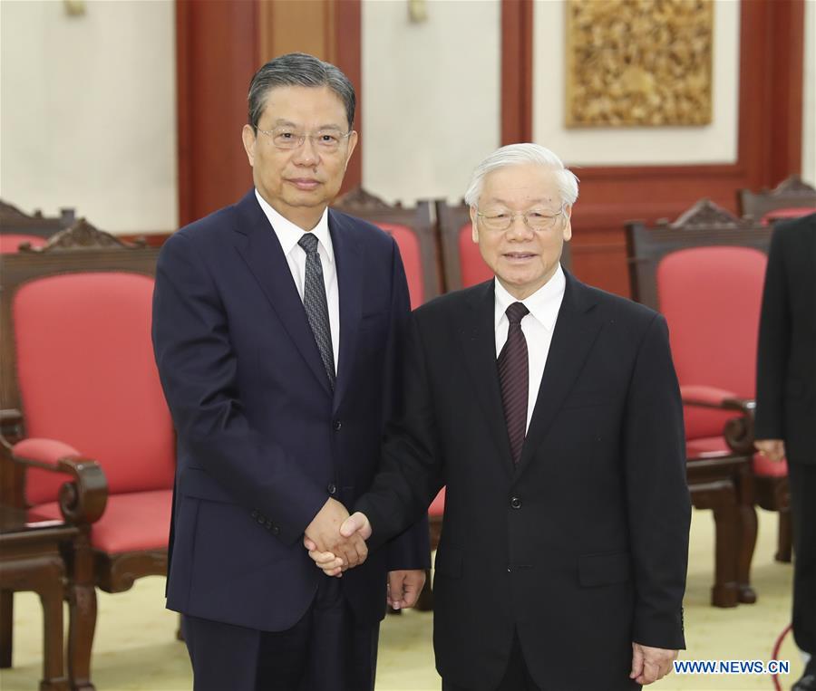 CHINA-VIETNAM-ZHAO LEJI-VISIT
