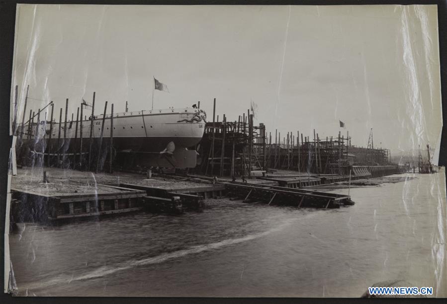 BRITAIN-NEWCASTLE-WARSHIP-NEWLY DISCOVERED PLANS