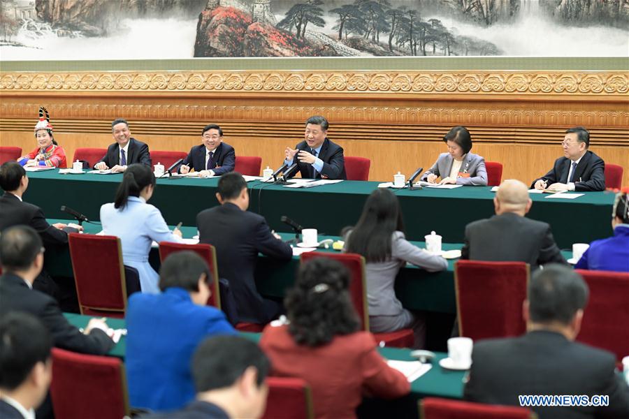 (TWO SESSIONS)CHINA-BEIJING-XI JINPING-NPC-DELIBERATION (CN)