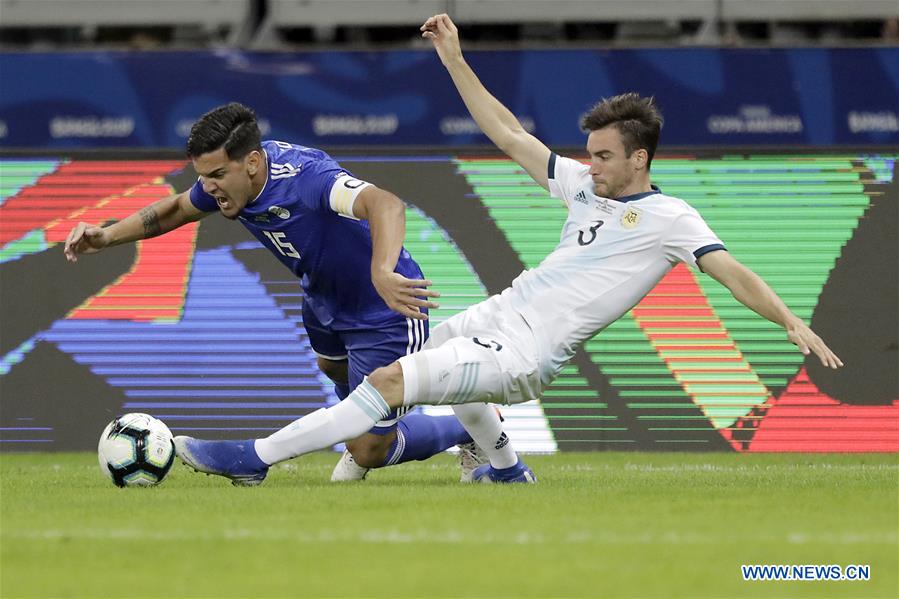 (SP)BRAZIL-BELO HORIZONTE-COPA AMERICA 2019-ARGENTINA VS PARAGUAY