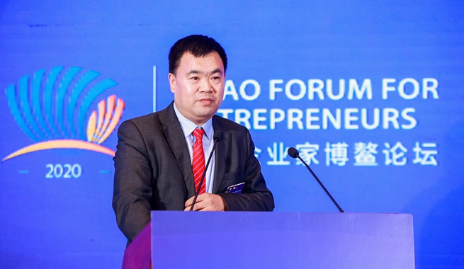北京永聚河環?？萍加邢薰径麻L馮強演講