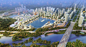 首鋼老廠區變身金融產業園