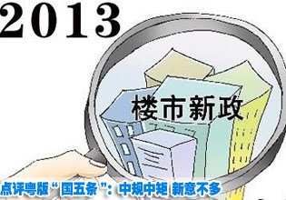 王玨林點評粵版“國五條”:中規中矩 新意不多