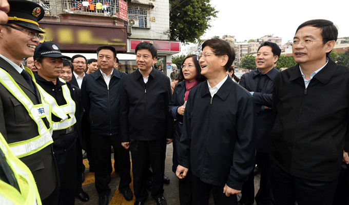 孟建柱廣東調研:堅定不移地推進中國特色司法體制改革