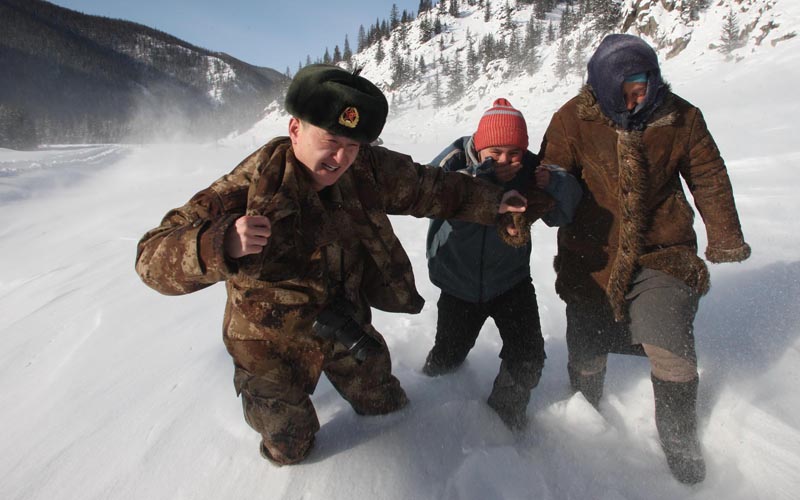 喬天富作品:風雪阿勒泰——新疆阿勒泰地區抗雪救災紀實