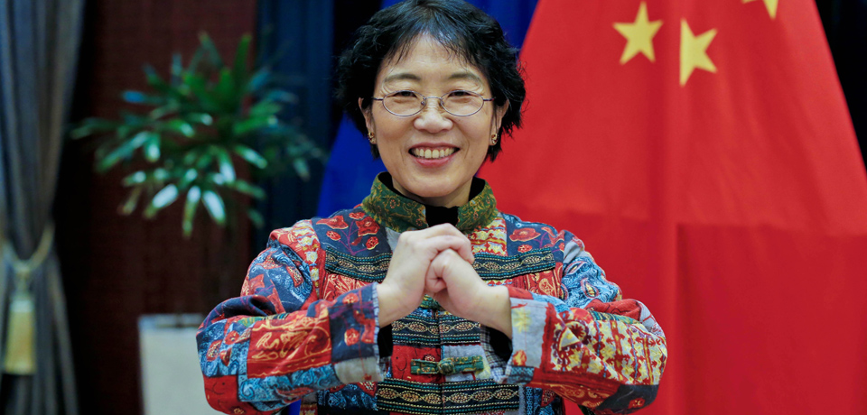 中國駐歐盟使團團長楊燕怡大使通過新華網向祖國各族人民拜年