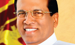 斯里蘭卡總統西里塞納