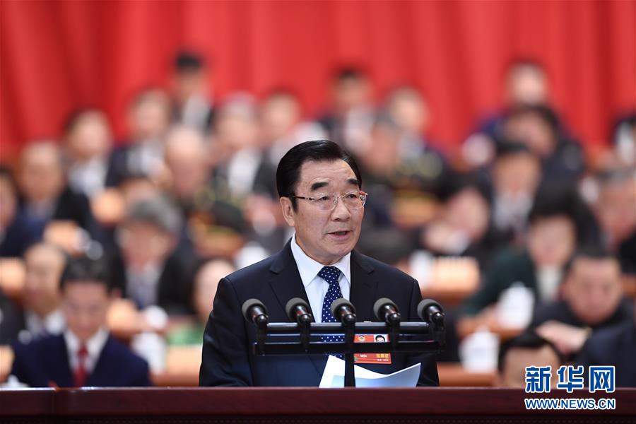 (兩會·XHDW)(1)全國政協十三屆一次會議在北京舉行第二次全體會議
