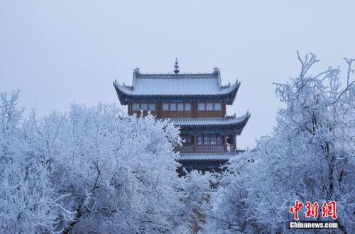 資料圖：小寒時(shí)節(jié)，甘肅嘉峪關(guān)市迎來了一場(chǎng)大雪。師永紅 攝
