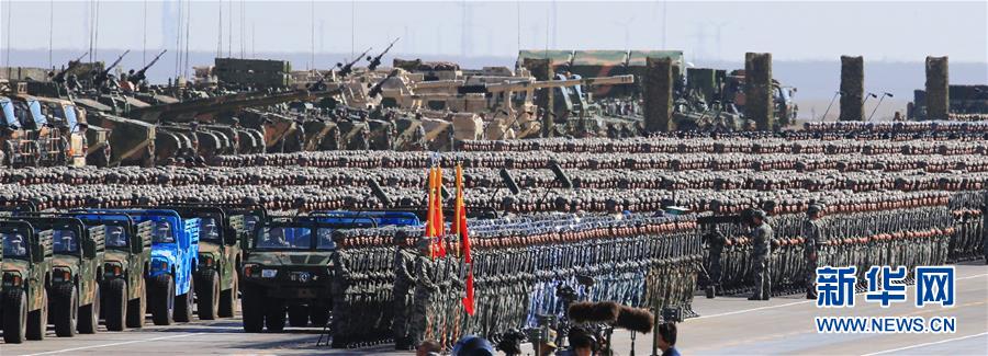 （新華全媒頭條·強軍思想引領新征程·圖文互動）（7）那一刻，我們光榮接受檢閱