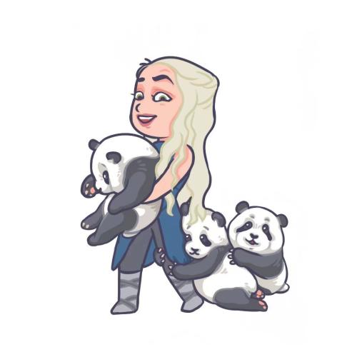 劉倩創作同人作品。受訪者供圖