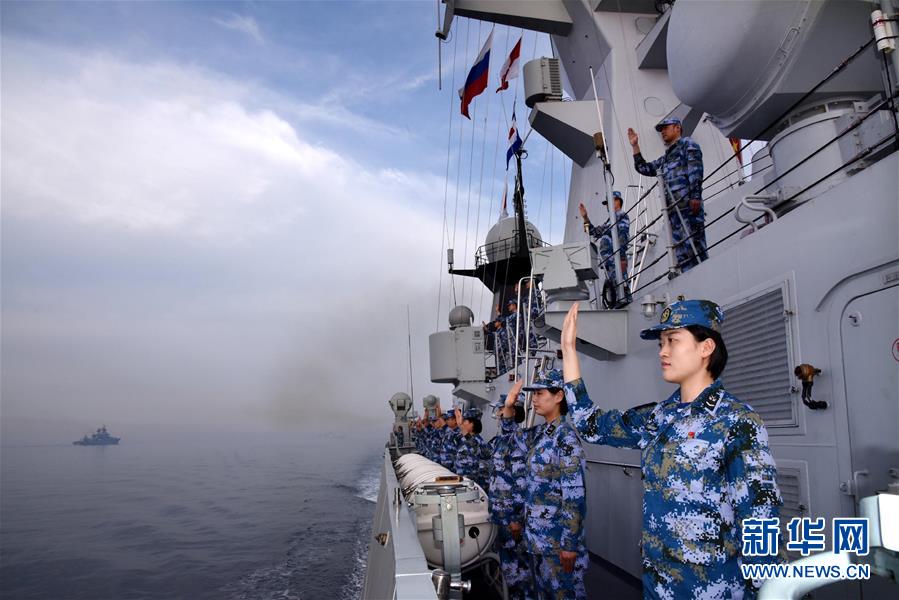 (軍事)(2)中俄“海上聯合-2019”軍事演習圓滿結束