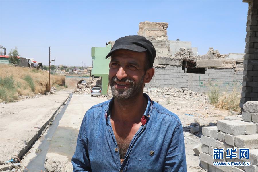 （國際·圖文互動）（4）通訊：中企員工愛心捐款助摩蘇爾老城民眾重燃生活希望