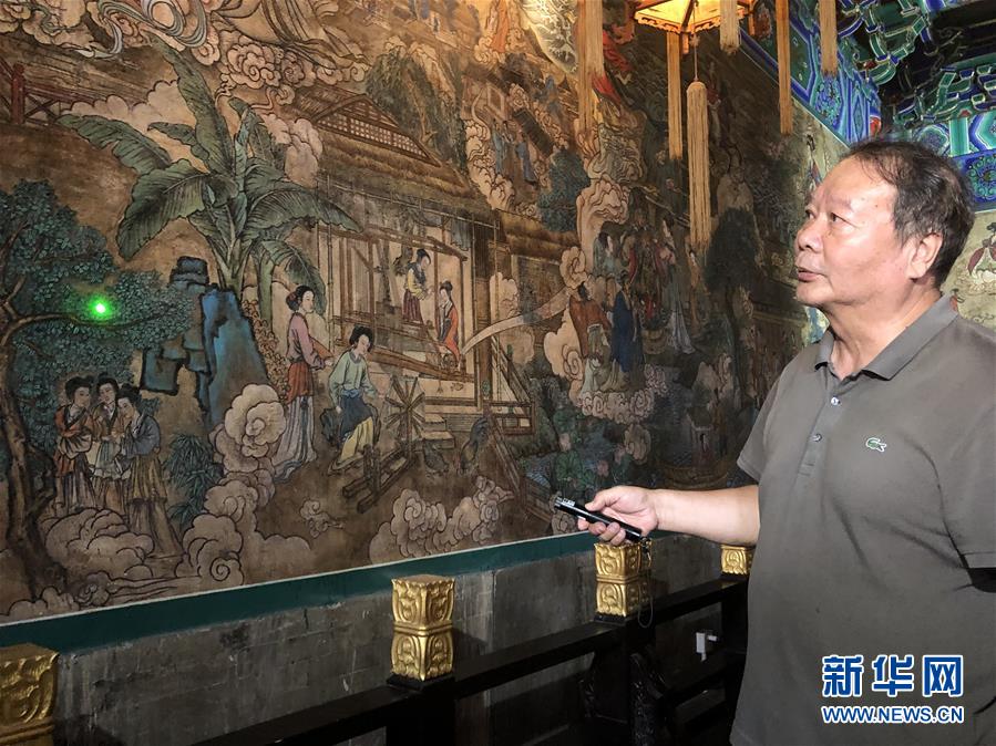 (圖文互動)(1)國家重點文保單位天津天后宮大型壁畫《天后圣跡圖》修復完畢