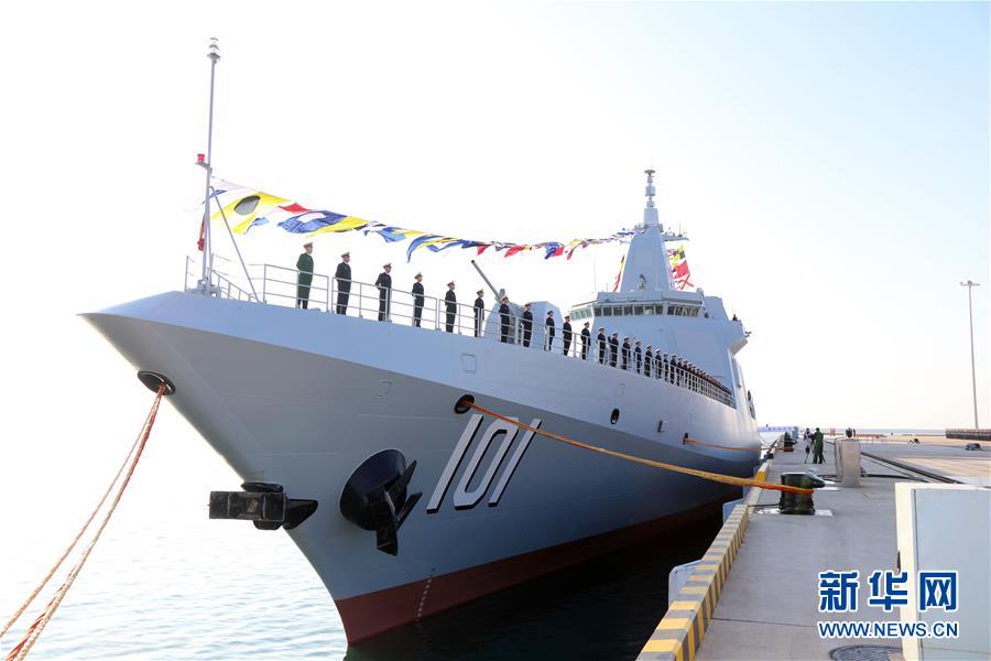 (圖文互動)(2)海軍055型驅逐艦南昌艦入列