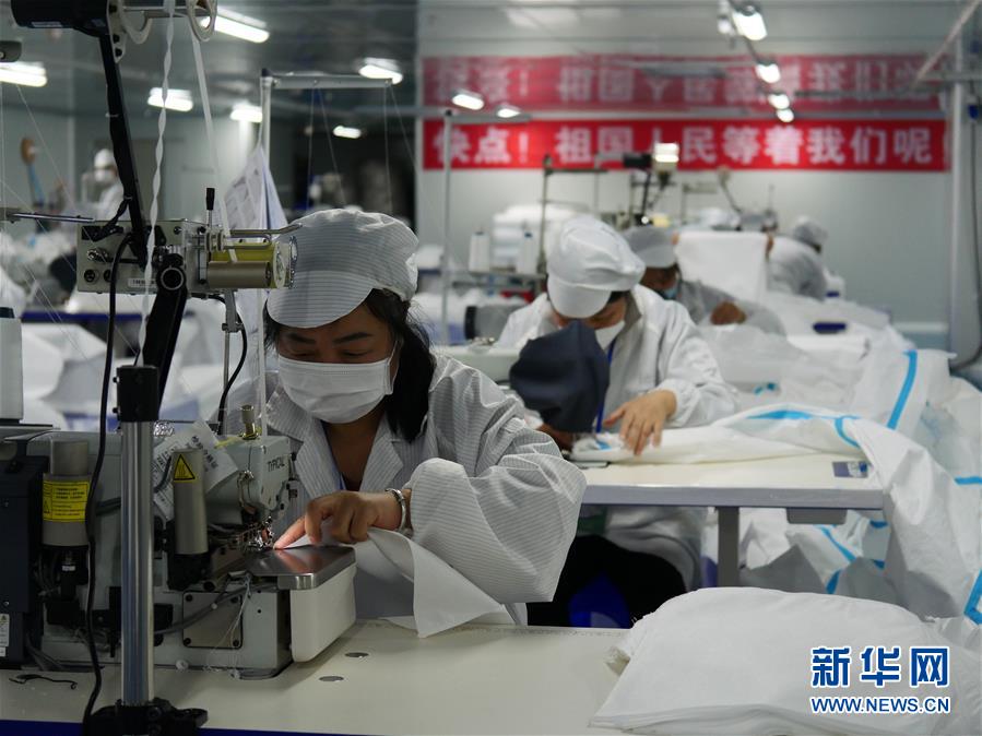 (聚焦疫情防控·圖文互動)(1)一家醫療企業的口罩戰“疫”