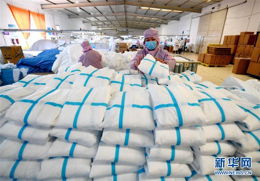 (新華全媒頭條·圖文互動)(7)分秒必爭,打好醫療物資保障戰!——全國全力保障醫療物資供應