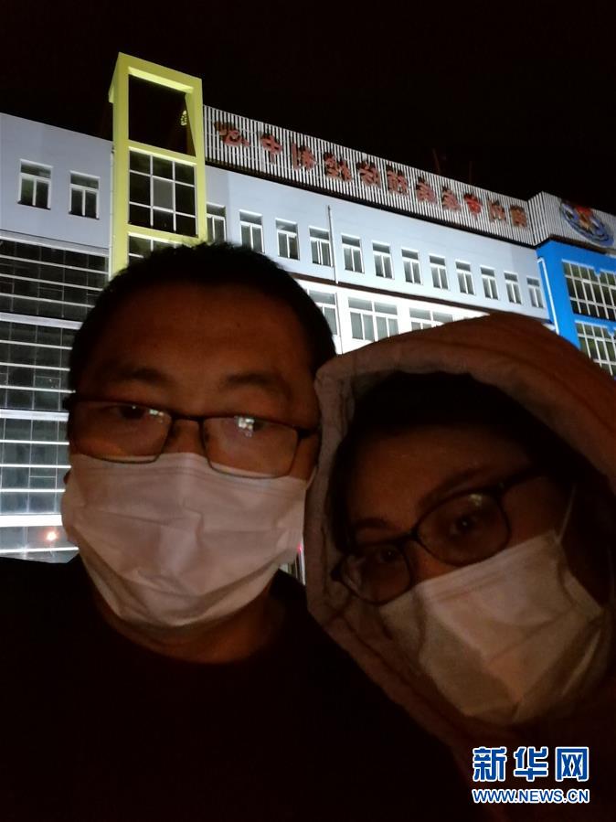 （一線抗疫群英譜·圖文互動(dòng)）（3）山西檢測(cè)員伉儷：疫情不退，決不放松