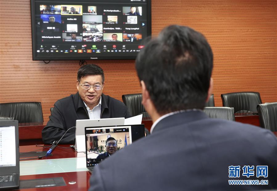 (聚焦疫情防控)(2)中國中西醫結合專家組同上合組織國家醫院新冠肺炎視頻診斷會議舉行