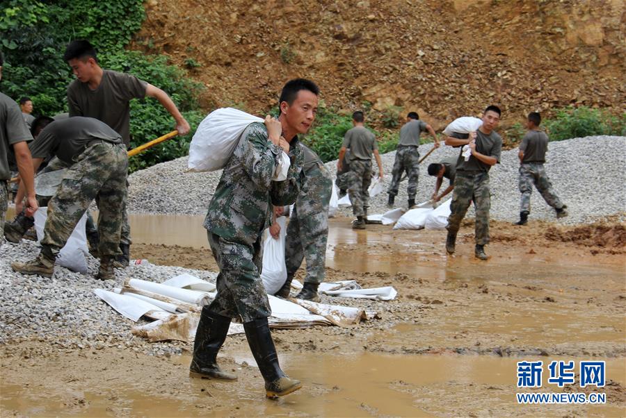 (防汛抗洪·圖文互動)(1)我們永遠是“兩不怕”精神傳人——陸軍第71集團軍200余名退伍老兵主動歸隊戰(zhàn)洪魔