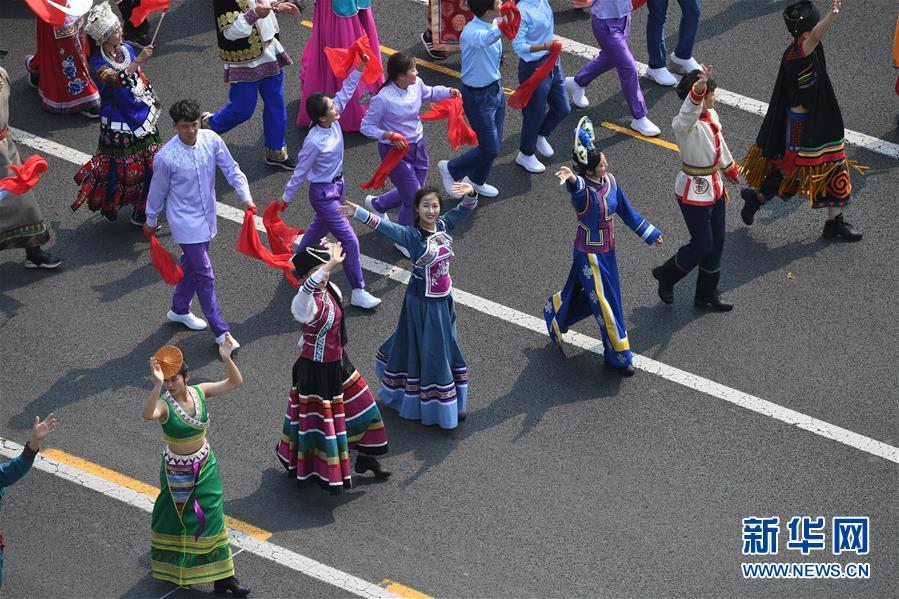 （國慶70周年·慶祝大會）慶祝中華人民共和國成立70周年大會在京隆重舉行