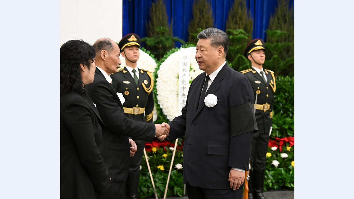 宋平同志遺體在京火化
