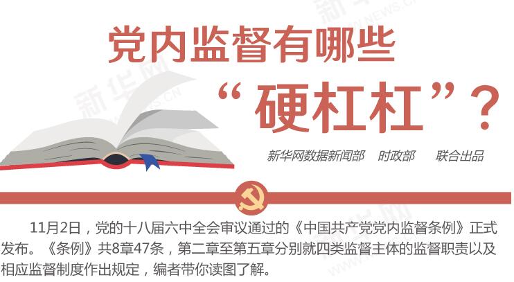 圖解：黨內監督有哪些“硬杠杠”？