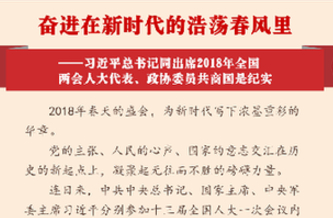 習(xí)近平總書記同出席2018年全國兩會人大代表、政協(xié)委員共商國是紀實