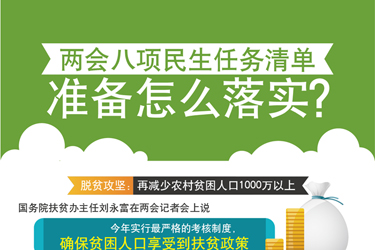 圖表：兩會八項民生任務清單準備怎么落實？