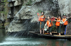 宜昌楊家溪軍事漂流