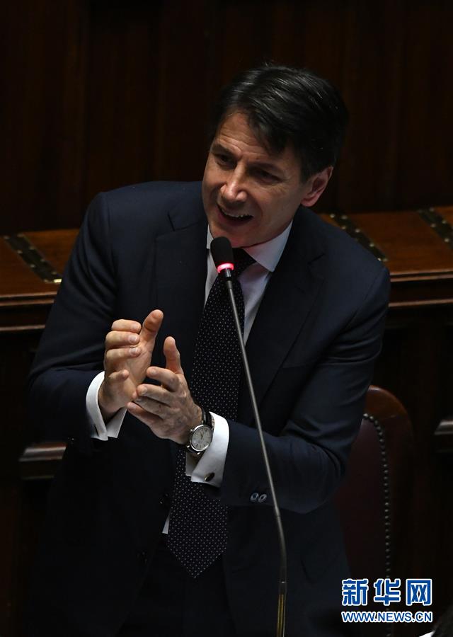 (國際)(3)意大利新政府贏得議會兩院信任投票