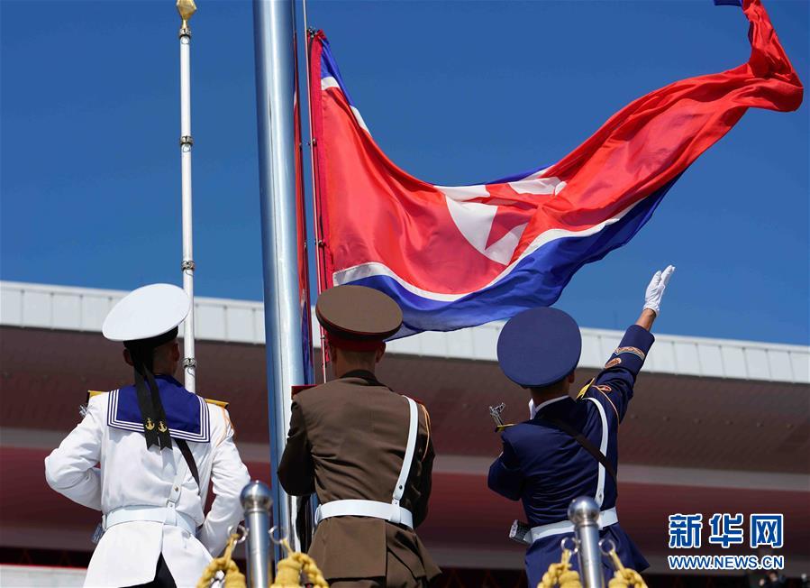 (國際)(2)朝鮮舉行閱兵集會慶祝建國70周年