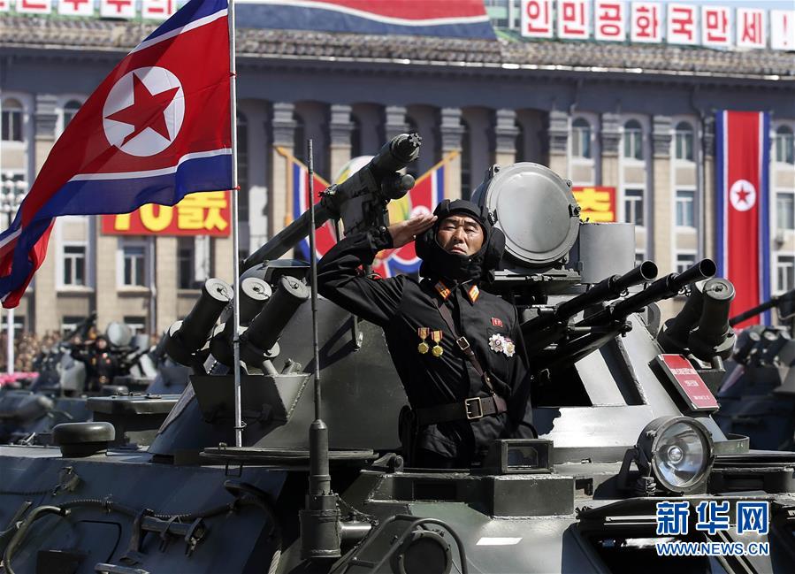 (國際)(3)朝鮮舉行閱兵集會慶祝建國70周年