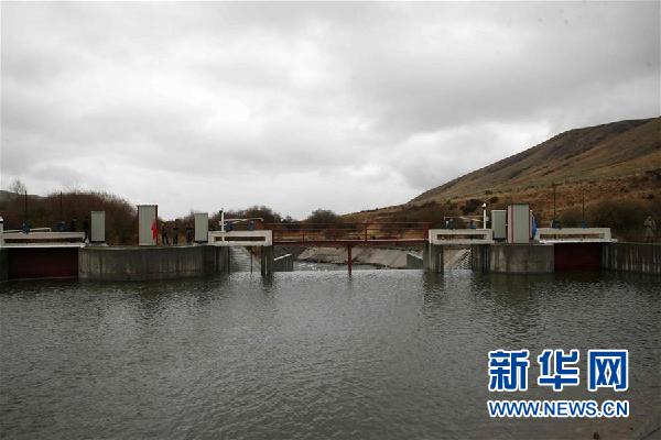 (國際·圖文互動)中哈蘇木拜河聯合引水工程改造竣工