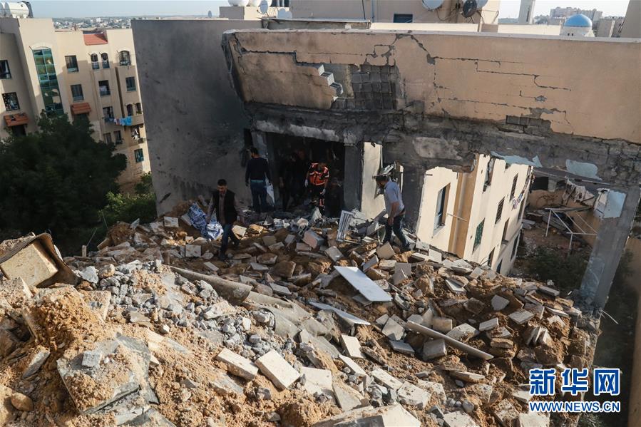 (國際)(1)加沙地帶停火協(xié)議生效 局勢暫時平靜