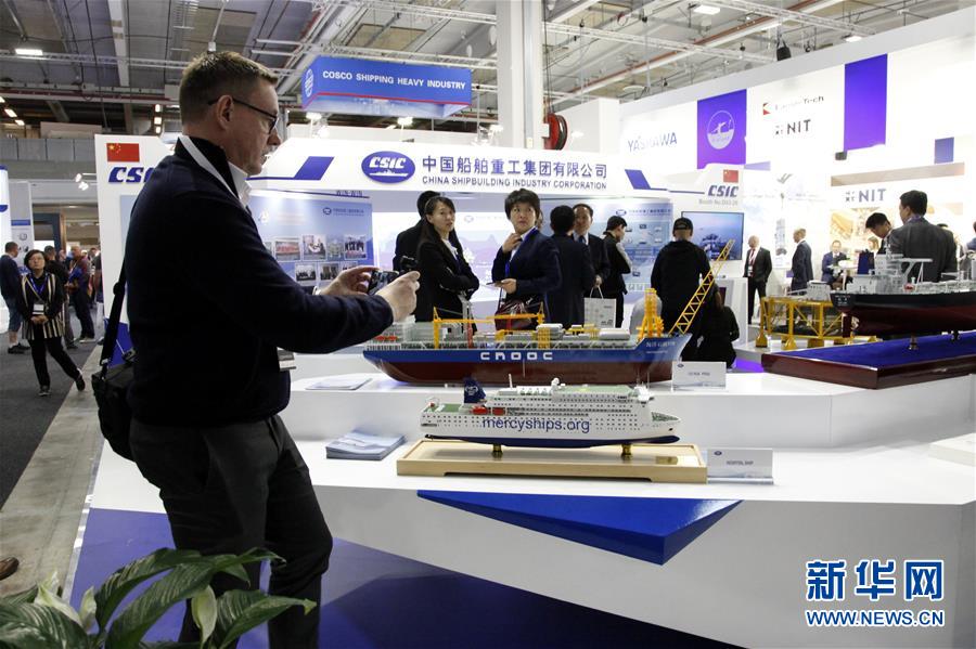 (國際·圖文互動)(3)中企積極借助挪威國際海事展開拓市場