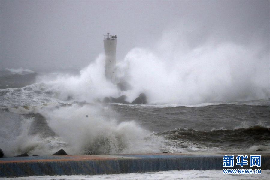 (國際)(1)強臺風“海貝思”登陸日本