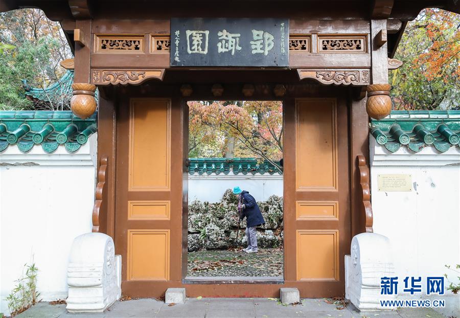 （國際·圖文互動）（10）通訊：守護魯爾河畔中國園林的德國志愿者