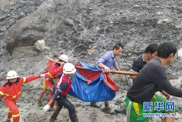 (國際)(6)緬甸北部礦區發生坍塌事故至少96人死亡