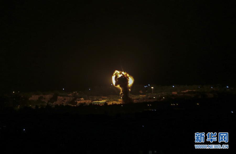 (國際)以軍戰機轟炸加沙地帶哈馬斯軍事目標