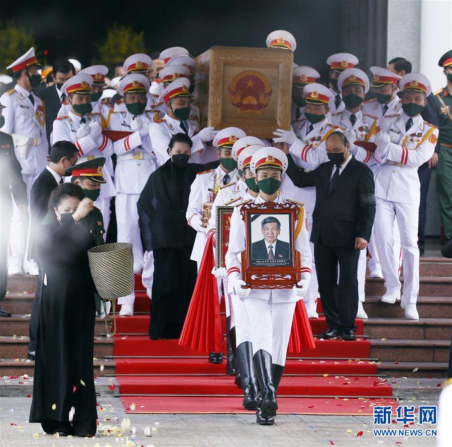 (國際)(2)越南為原越共中央總書記黎可漂舉行國葬